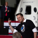 Imagen de Elon Musk en un evento de SpaceX. Musk habría despedido empleados por criticar su conducta.